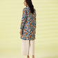 PRINTED LAWN SUIT - Off White and Blue