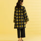 PRINTED LAWN SUIT - Black and Yellow