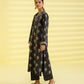 PRINTED LAWN SUIT - Black and White