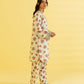 PRINTED LAWN SUIT - Ivory