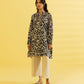 PRINTED LAWN SUIT - Ivory and Coral Pink