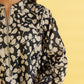 PRINTED LAWN SUIT - Ivory and Coral Pink