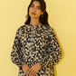 PRINTED LAWN SUIT - Ivory and Coral Pink