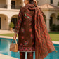 3PC Unstitched Printed Lawn Silk Suit (SUNS7ASI168)