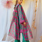 3pc Unstitched - Printed Lawn Silk Suit