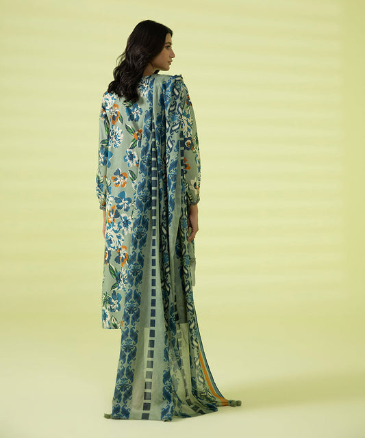 3 PIECE - PRINTED LAWN SUIT