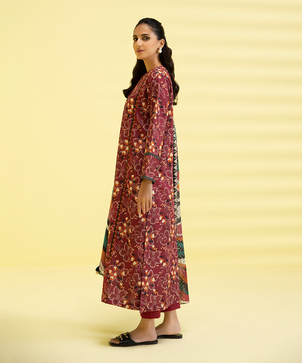 3 PIECE - PRINTED LAWN SUIT