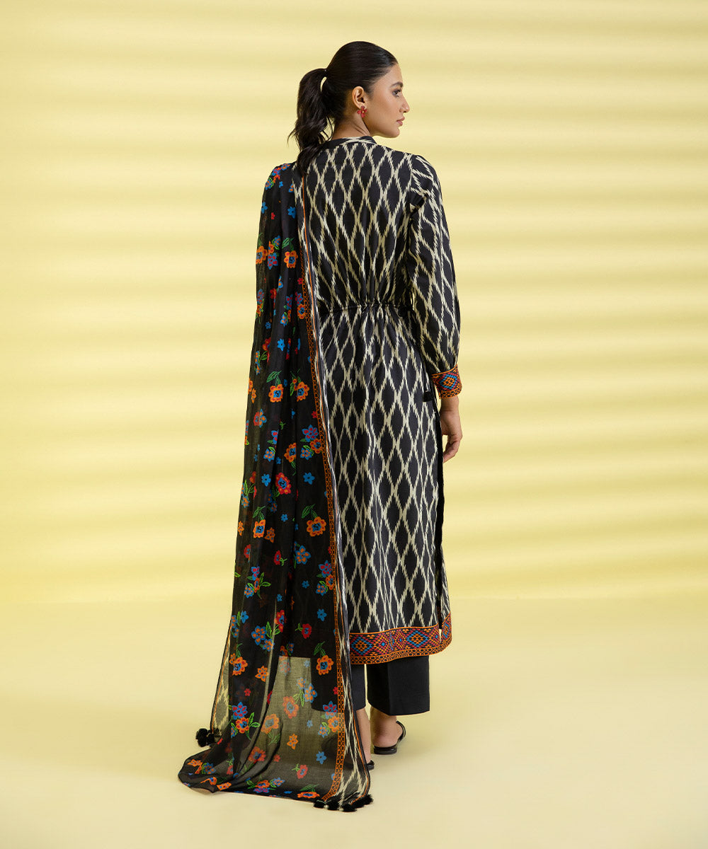 3 PIECE - PRINTED LAWN SUIT