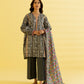 3 PIECE - PRINTED LAWN SUIT