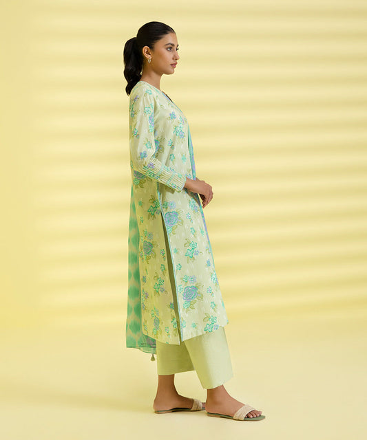 3 PIECE - PRINTED LAWN SUIT