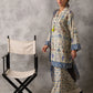 3PC Unstitched Printed Lawn Silk Suit (ASI034)