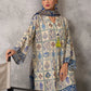 3PC Unstitched Printed Lawn Silk Suit (ASI034)