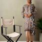 3pc Unstitched - Printed Lawn Silk Suit (ASI029)