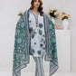 3PC Unstitched Printed Lawn Silk Suit (ASI076)