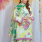 3PC Unstitched Printed Lawn Silk Suit