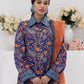 3PC Unstitched Printed Lawn Silk Suit (ASI078)