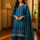 3PC Unstitched Printed Lawn Silk Suit (SUNS7ASI163)