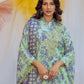 3PC Unstitched Printed Lawn Silk Suit