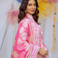 3PC Unstitched Printed Lawn Silk Suit