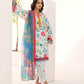 3PC Unstitched Printed Lawn Silk Suit (ASI091)
