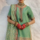 3-PC Embroidered Raw-Silk Suit CMA-5-017