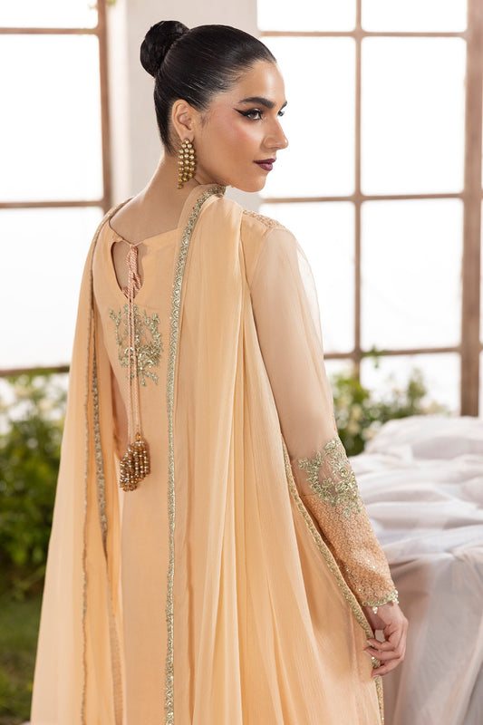 3-PC Embroidered Chiffon Suit CMA-5-099