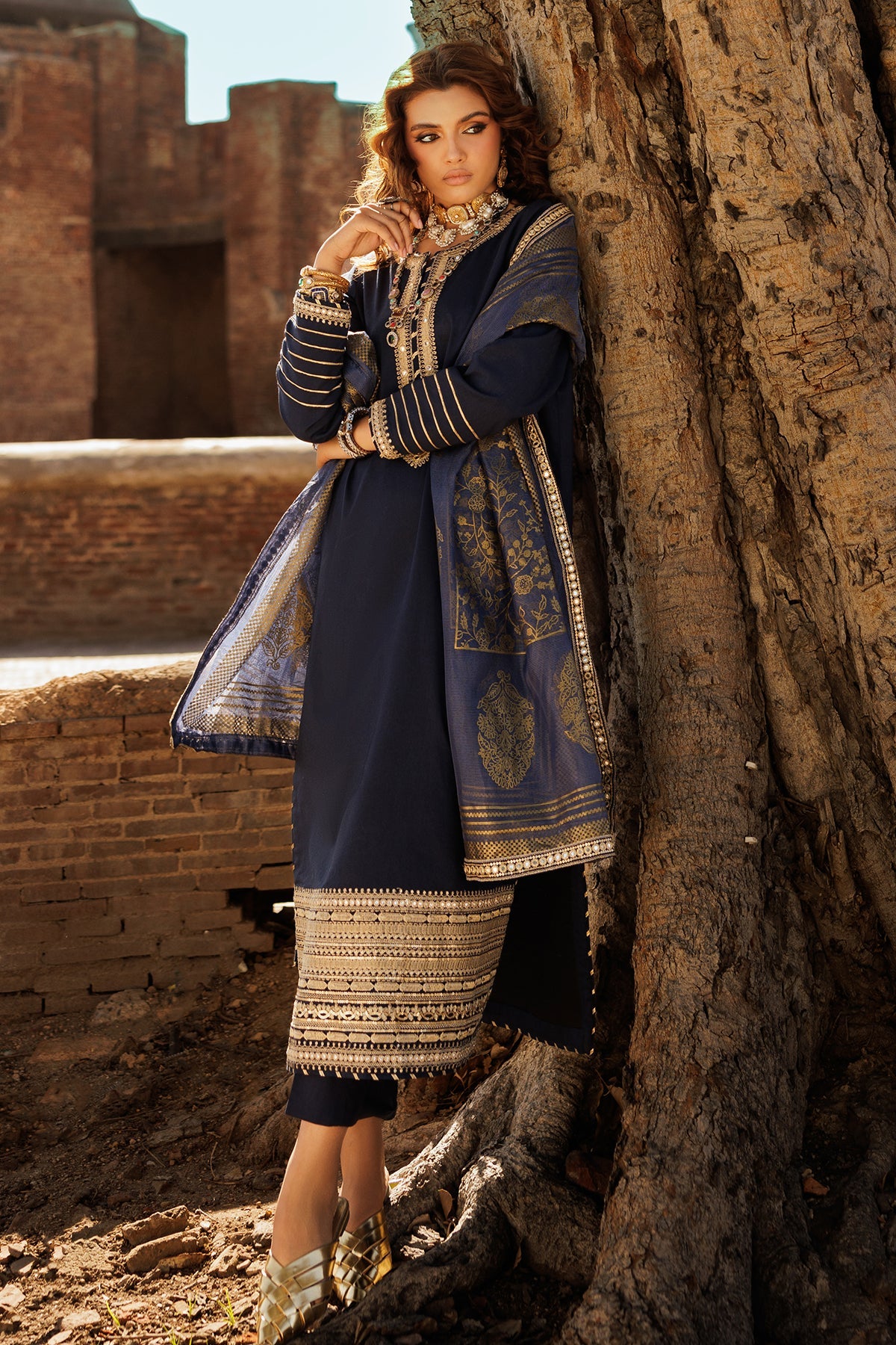 3-PC Embroidered Lawn Suit CNP-5-25