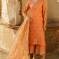 3-PC Embroidered Raw-Silk Suit CMA-5-015