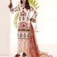 3PC Unstitched Printed Lawn Silk Suit (ASI093)