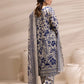 3PC Unstitched Printed Lawn Silk Suit (ASI158)