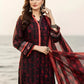 3PC Unstitched Printed Silk Lawn Suit (SUNS7ASI319)