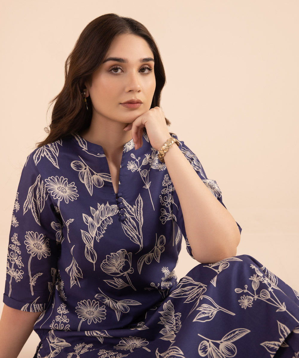 PRINTED LAWN SHIRT