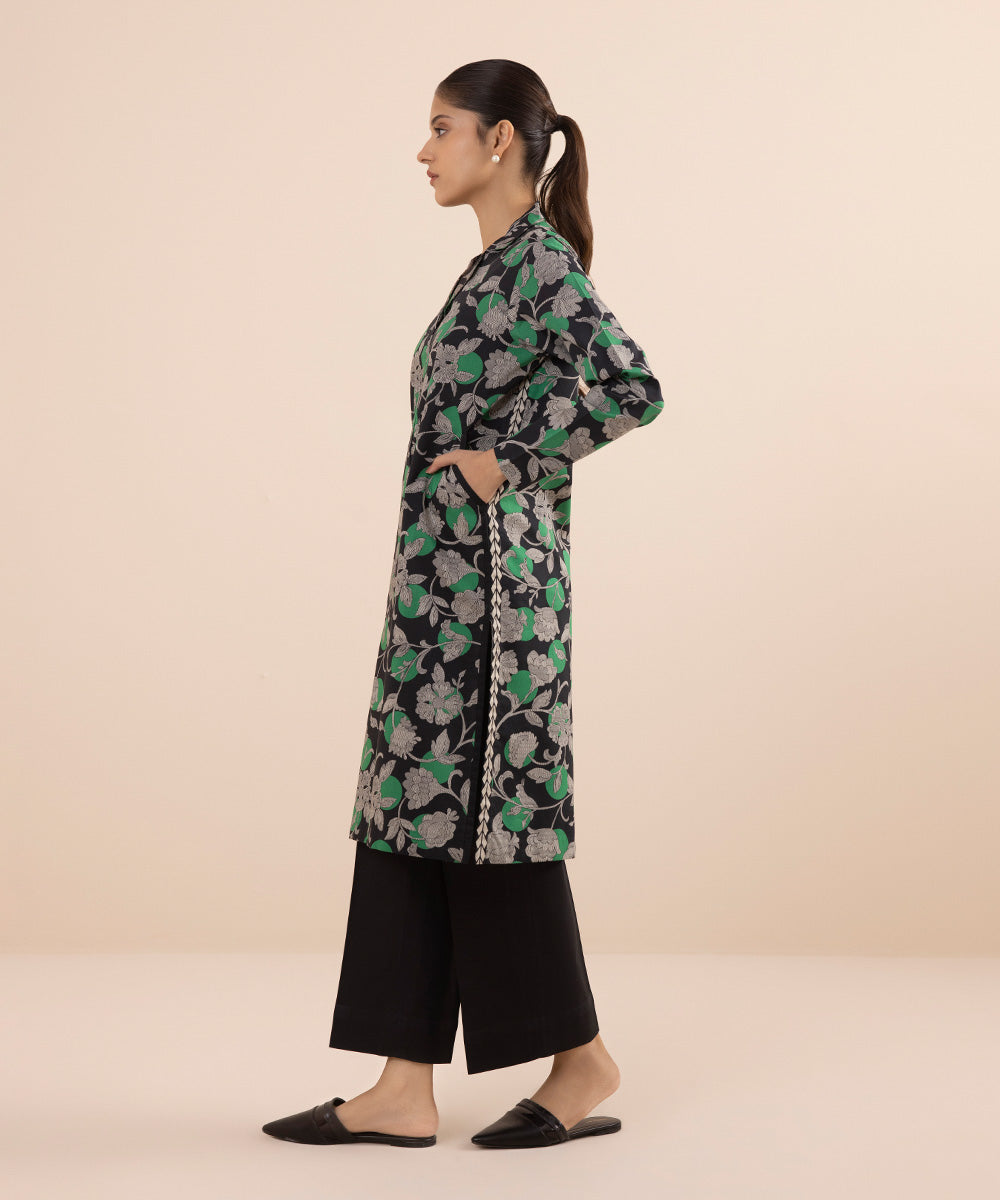 PRINTED LAWN SHIRT