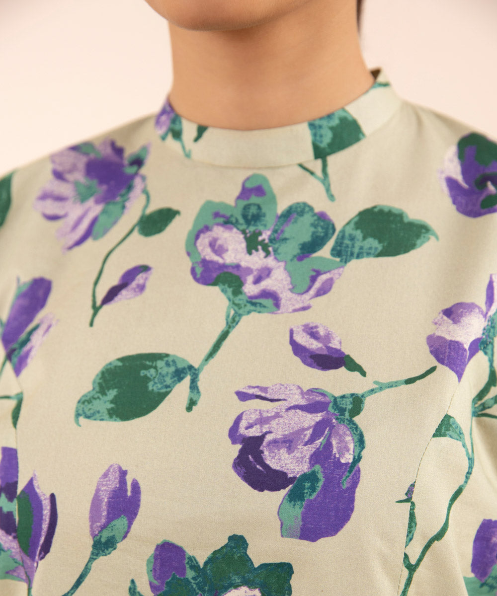 2 PIECE - PRINTED LAWN SUIT