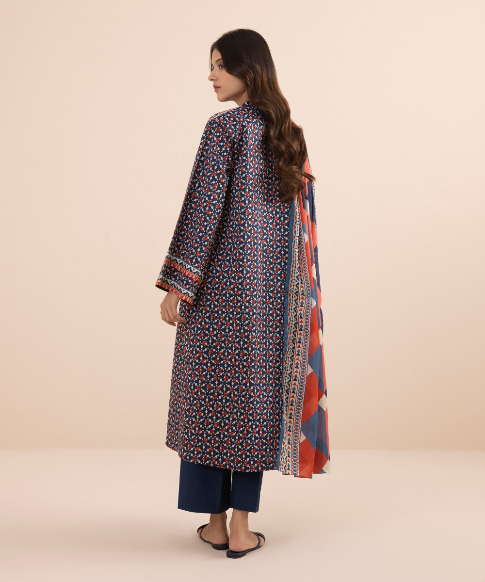 2 PIECE - PRINTED LAWN SUIT