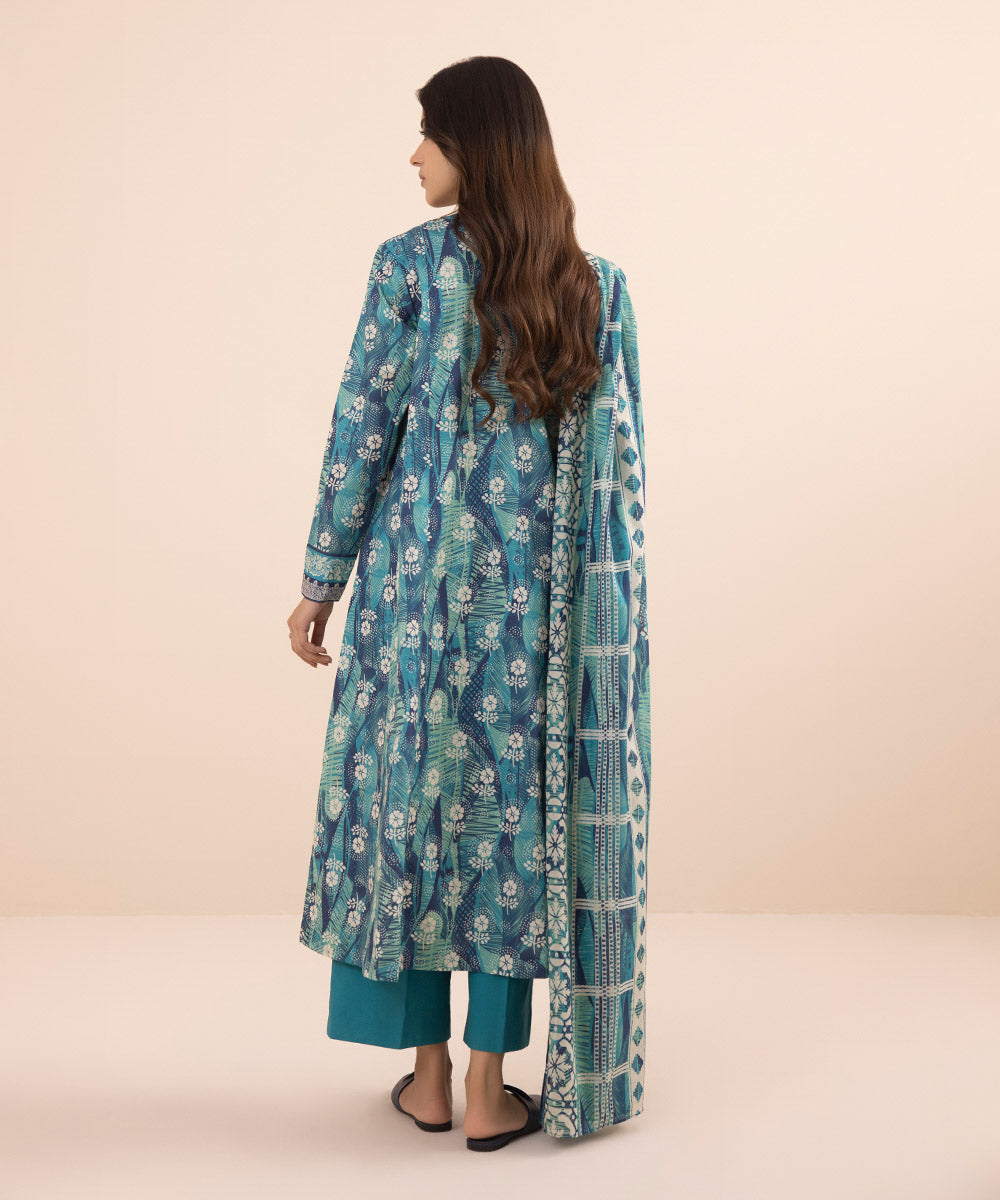 2 PIECE - PRINTED LAWN SUIT