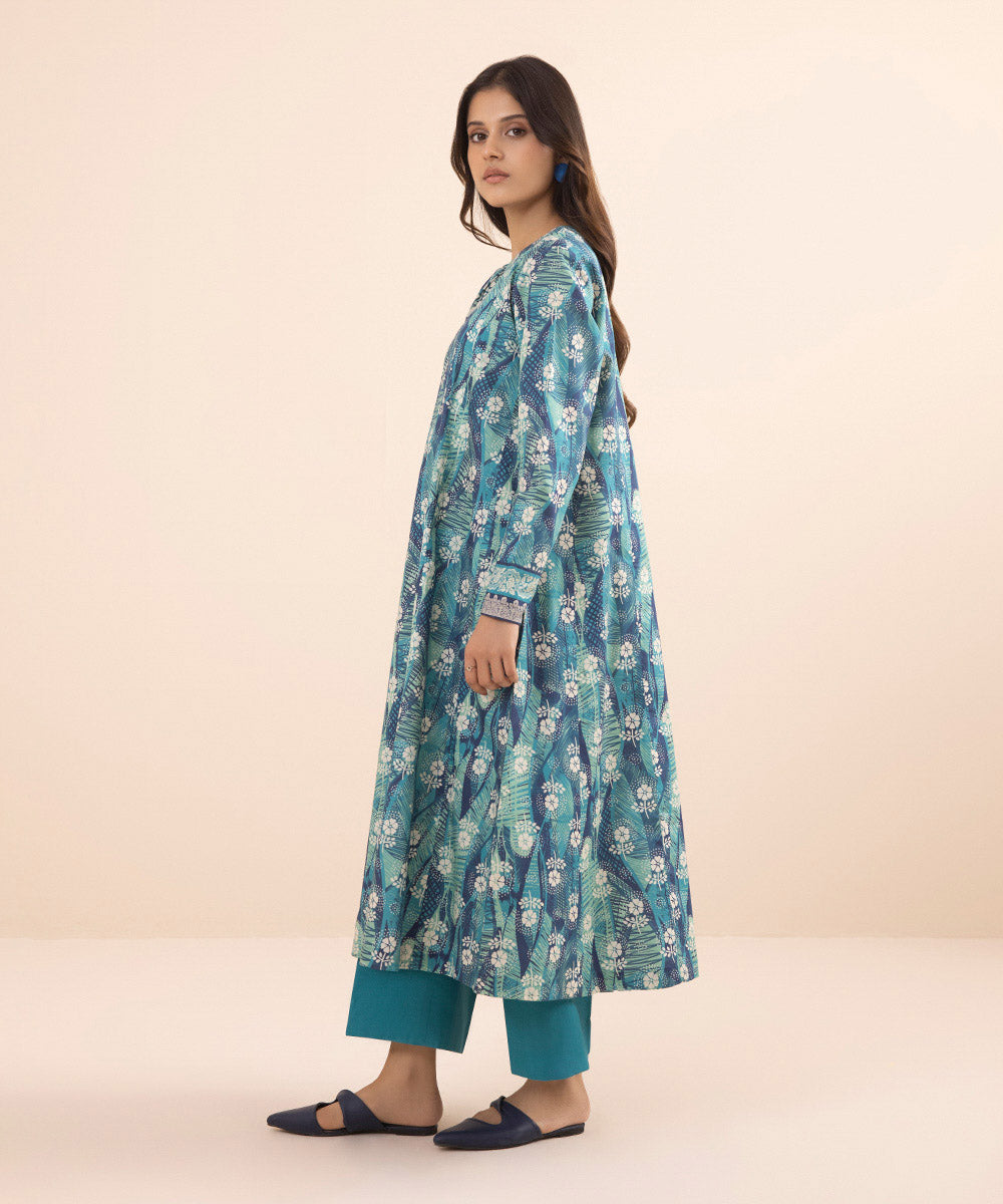 2 PIECE - PRINTED LAWN SUIT