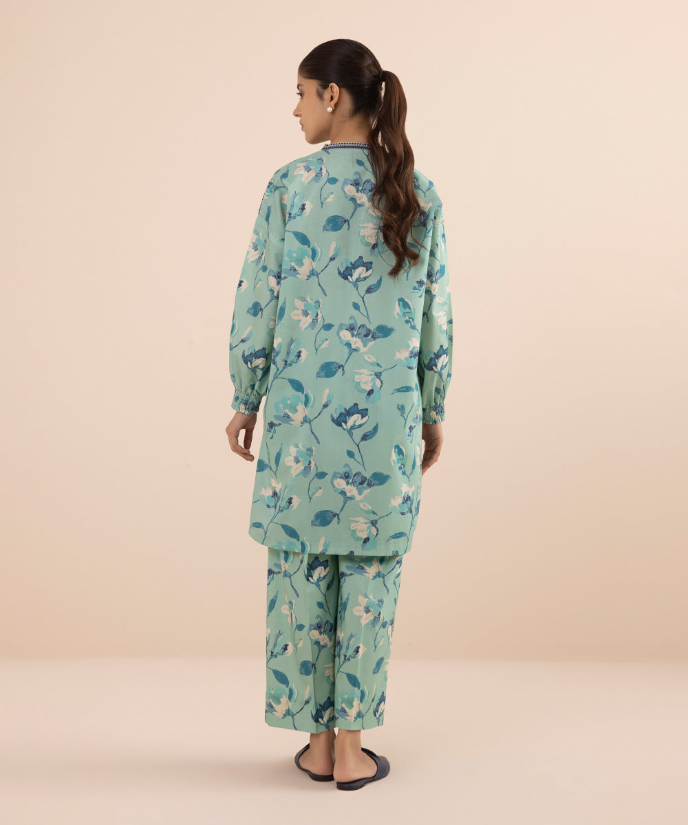 2 PIECE - PRINTED LAWN SUIT