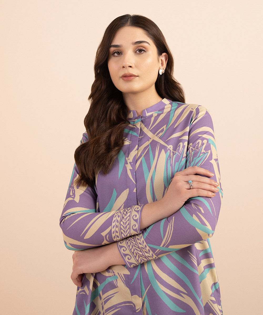 2 PIECE - PRINTED LAWN SUIT
