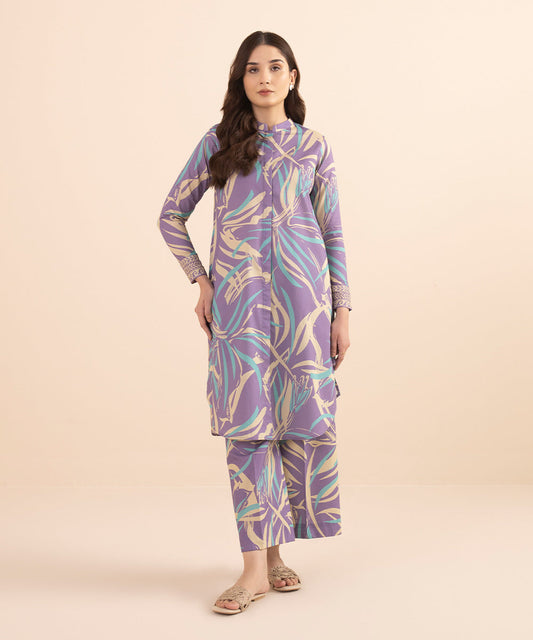 2 PIECE - PRINTED LAWN SUIT
