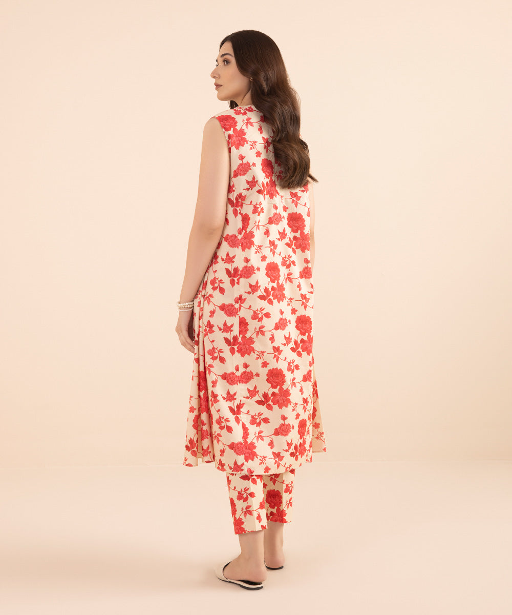 2 PIECE - PRINTED LAWN SUIT