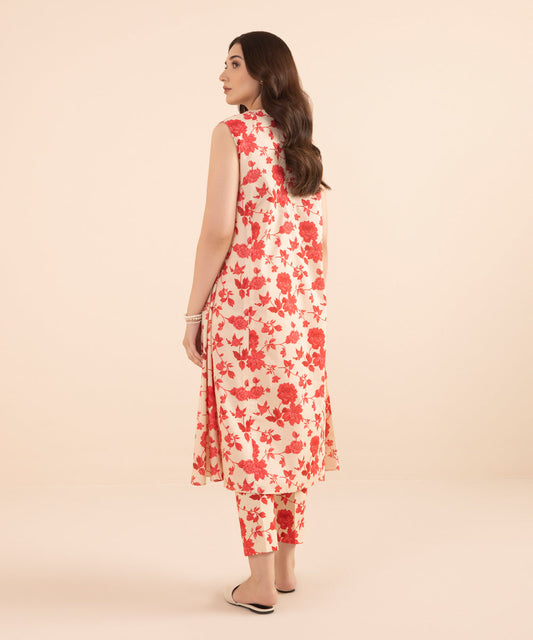 2 PIECE - PRINTED LAWN SUIT