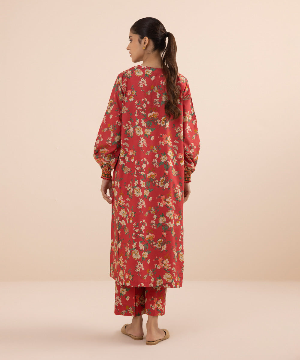 2 PIECE - PRINTED LAWN SUIT