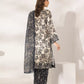 3PC Unstitched Printed Lawn Silk Suit (ASI283)