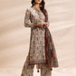 3PC Unstitched Printed Lawn Silk Suit (ASI145)