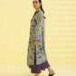 PRINTED LAWN SUIT - Mauve