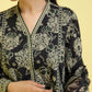 PRINTED LAWN SUIT - Black