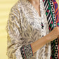 PRINTED LAWN SUIT - Off White & Purple