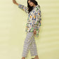 PRINTED LAWN SUIT - Off White