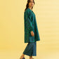 PRINTED LAWN SUIT - Sapphire Blue